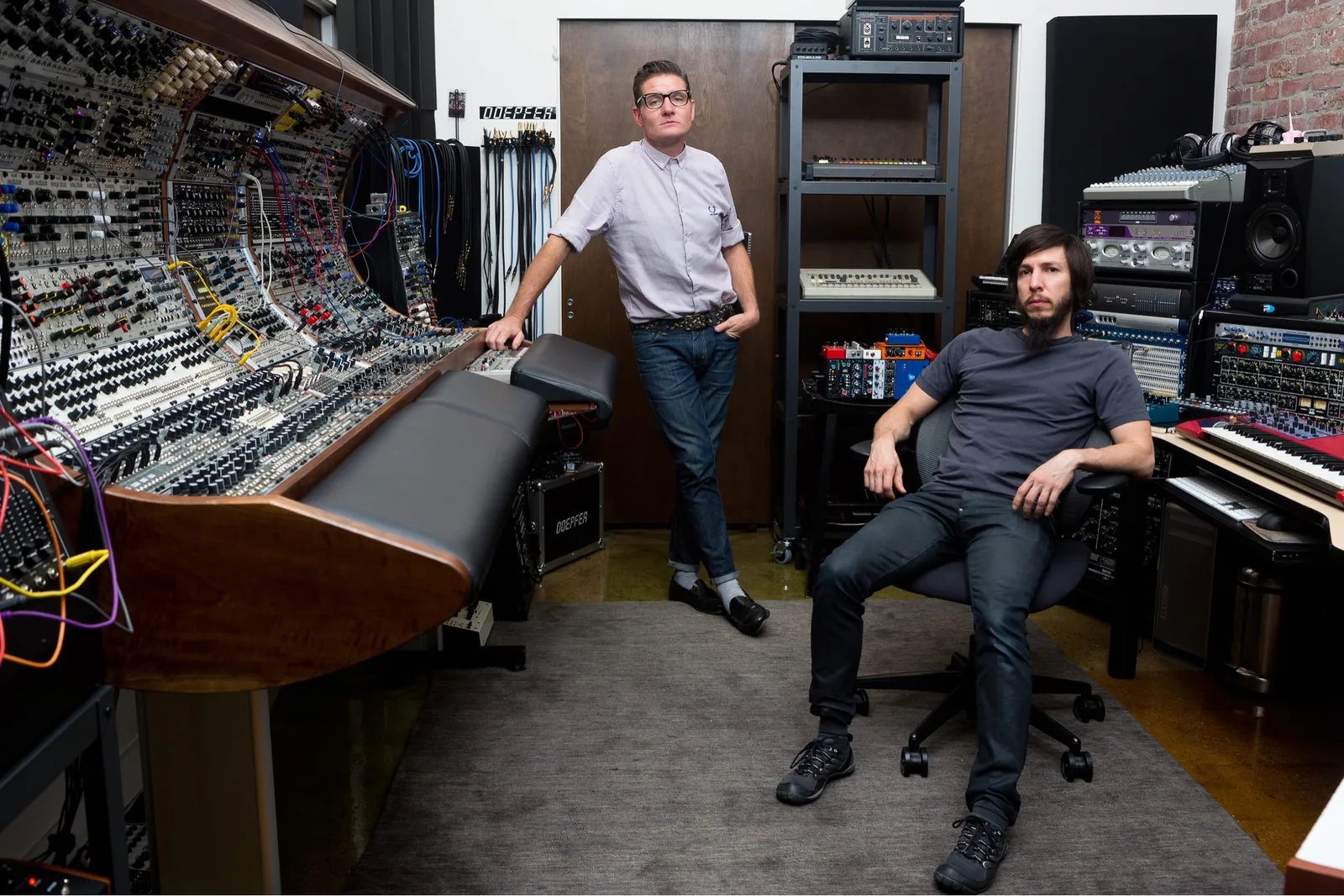 Studio session with Douglas J. McCarthy, Los Angeles